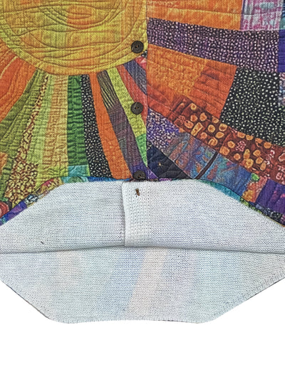 ZOE - AMBACHTELIJKE PATCHWORK-VEST