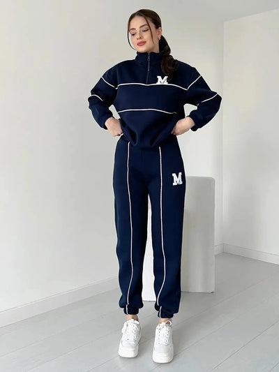 BRIANNA – SPORTIEF ZIP SWEATSUIT SET