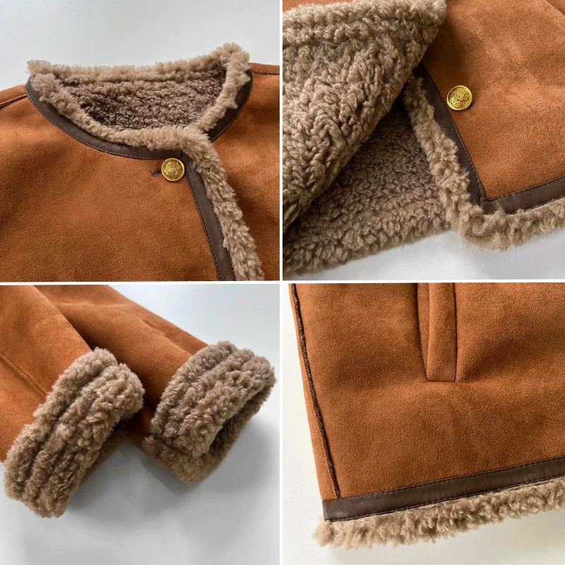ADDISON – CHIQUE IMITATIE SHEARLING JAS