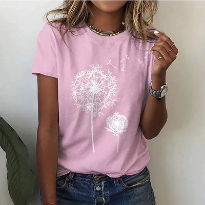 Carina™ | Zachte Dandelion T-shirt