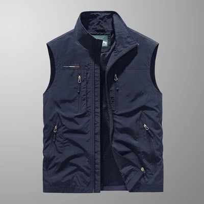 Finn™ | Ademend cargo gilet met meerdere zakken