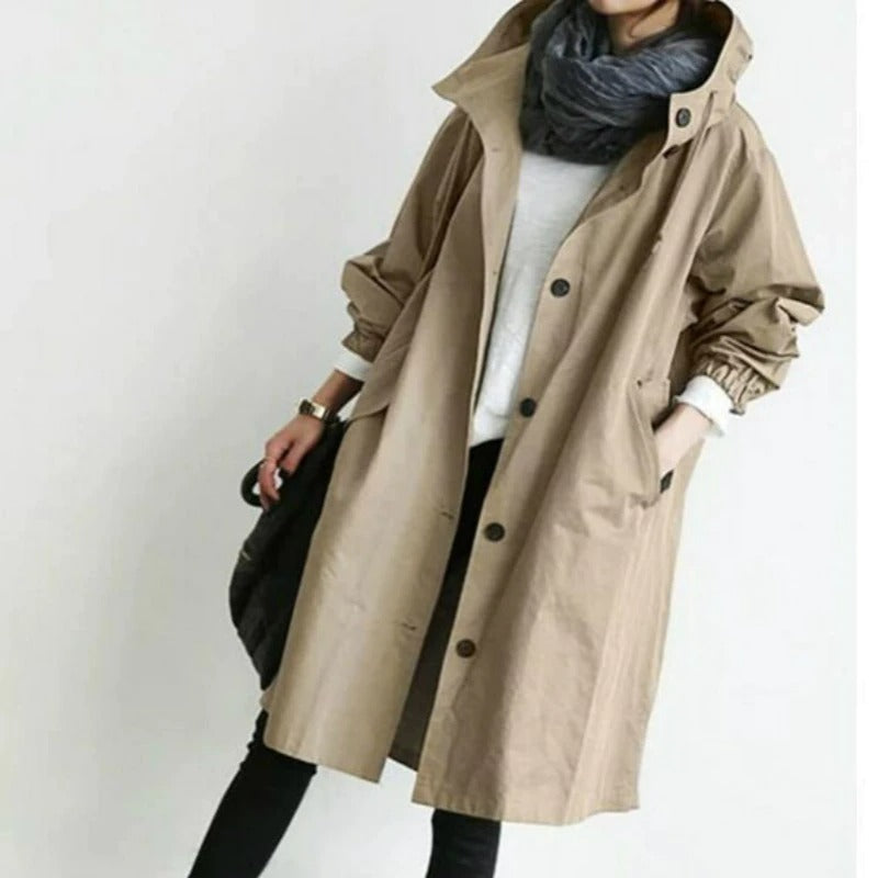 Mandy | Elegante Waterdichte Trenchcoat
