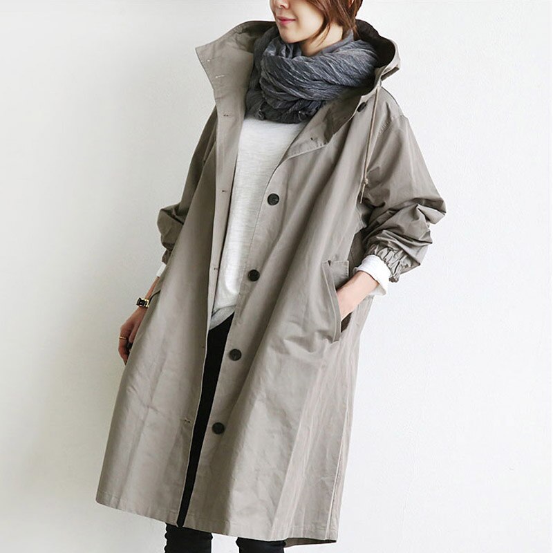 Mandy | Elegante Waterdichte Trenchcoat