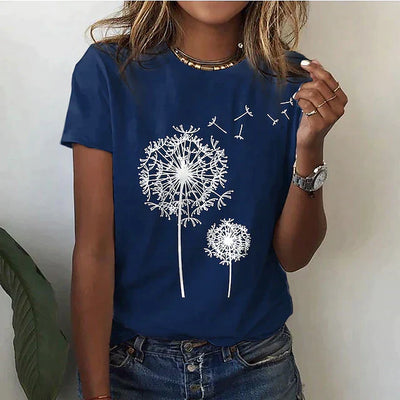 Carina™ | Zachte Dandelion T-shirt