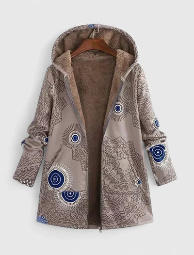 AVRIL – GEZELLIGE HOODED SHERPA JAS