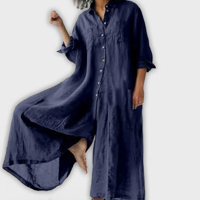 ISABELLA – OVERSIZED OVERHEMD JUMPSUIT