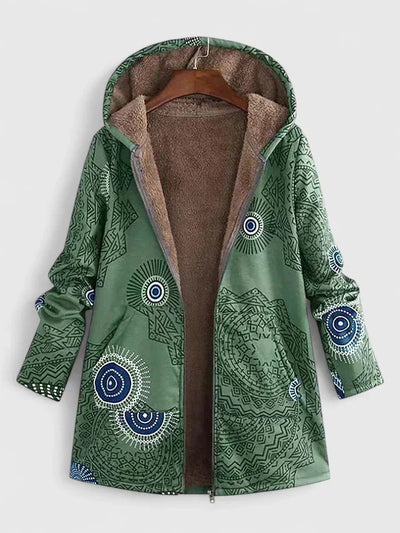 AVRIL – GEZELLIGE HOODED SHERPA JAS