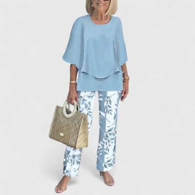 MIREILLE – LUCHTIGE LAAGJES BLOUSE