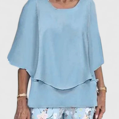 MIREILLE – LUCHTIGE LAAGJES BLOUSE